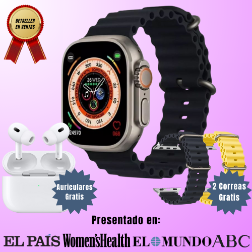 Smartwatch Ultra + Airpods Pro2 GRATÍS - EDICIÓN LIMITADA